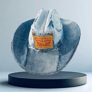 Levi's Blue Denim Hat